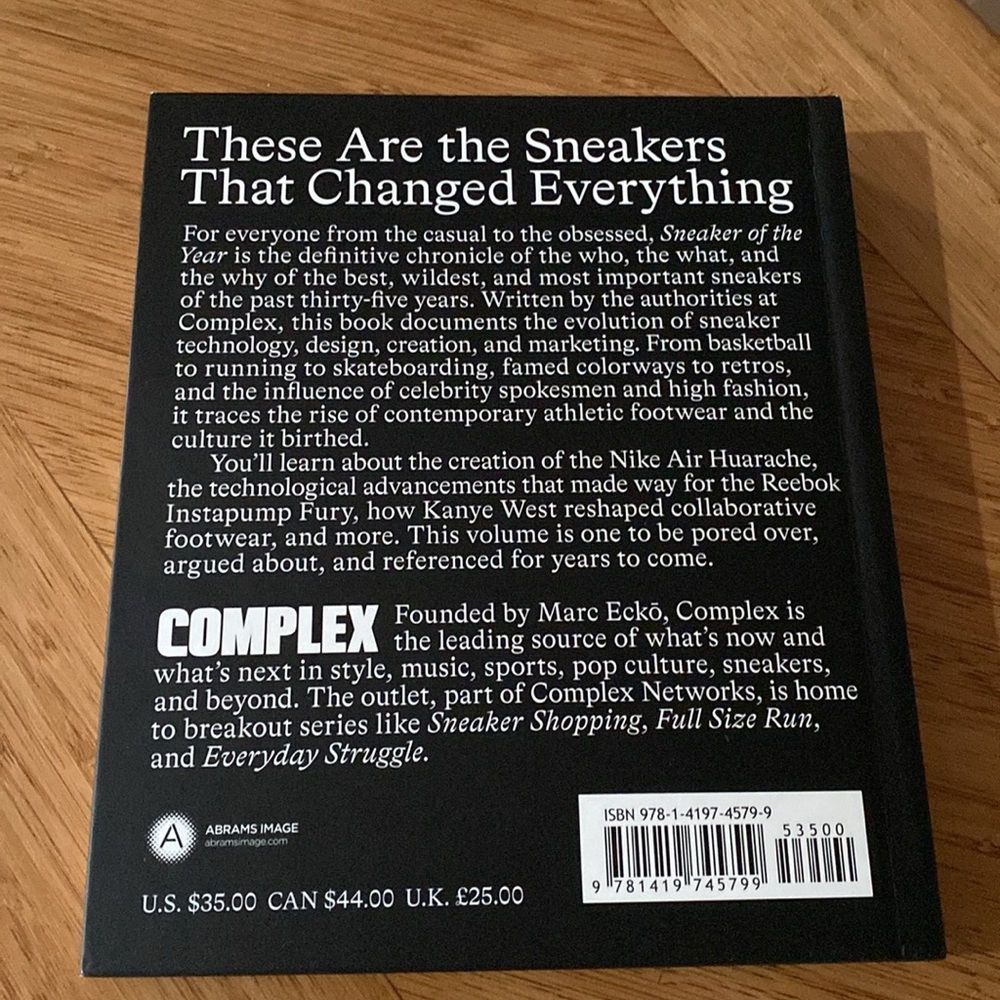 Complex Sneaker of the Year Book - Picture 2 of 3